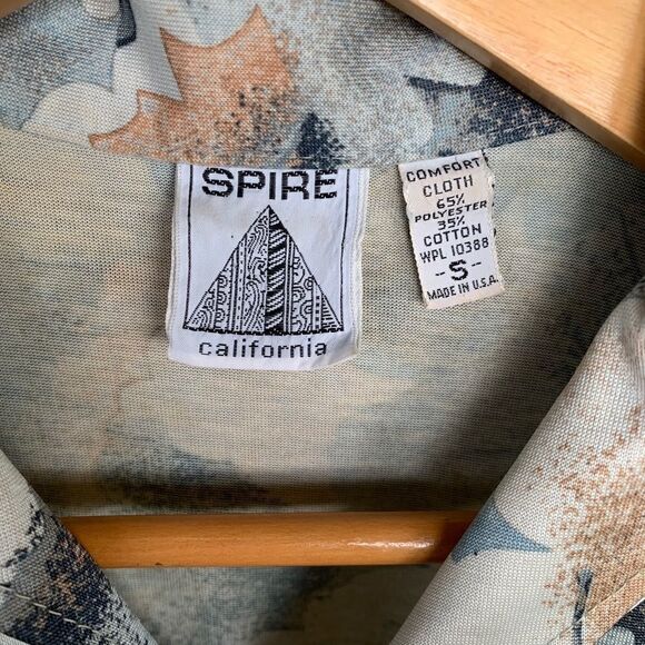 Spire California Vintage Short Sleeved Small Men’s - Picture 2 of 2